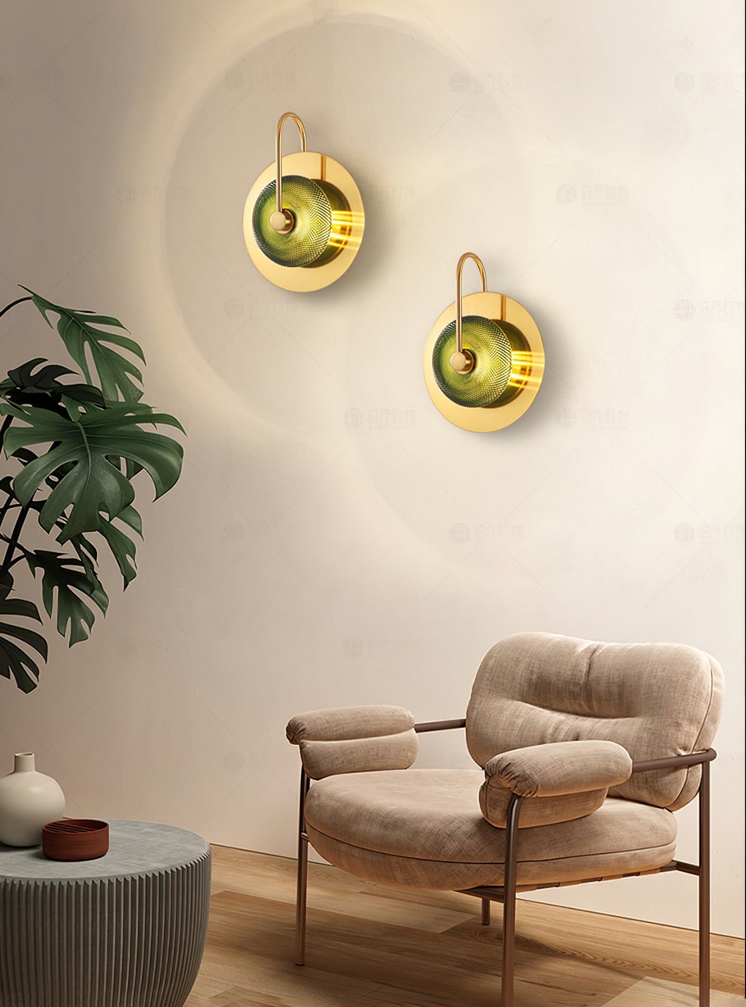 ALDERSON CRYSTAL EMBELLISHED WALL SCONCE
