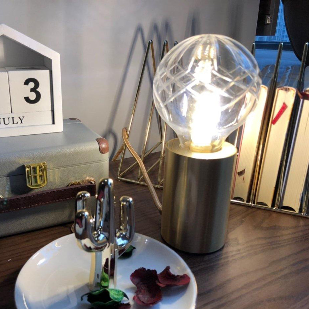ASTON CRYSTAL ORB TABLE LANTERN