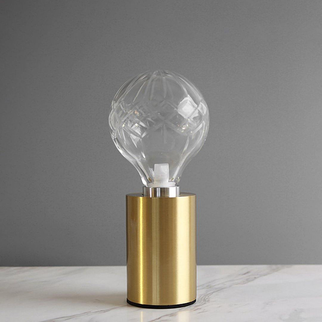 ASTON CRYSTAL ORB TABLE LANTERN
