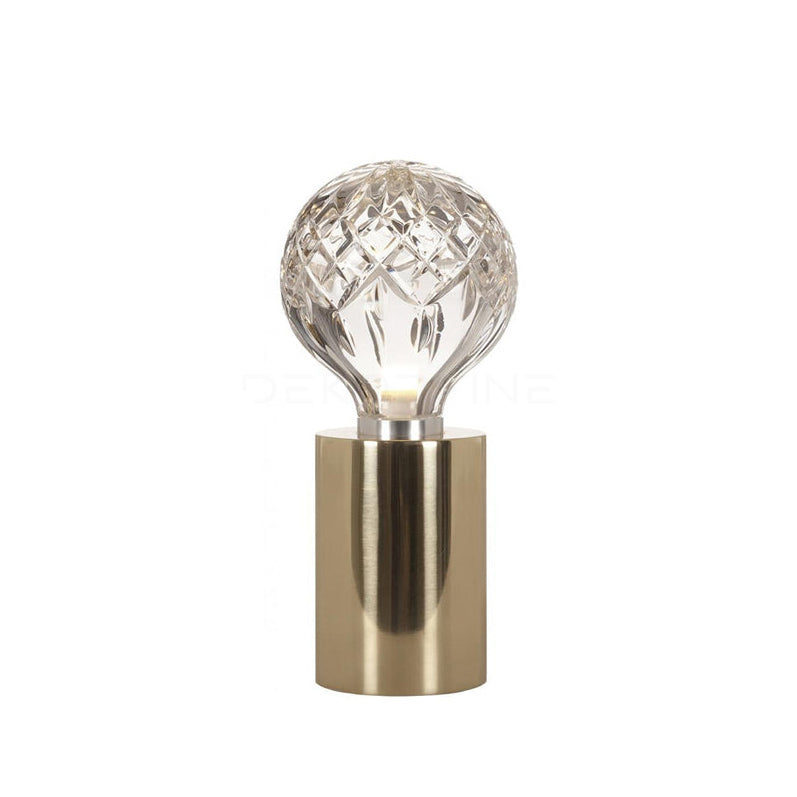 ASTON CRYSTAL ORB TABLE LANTERN