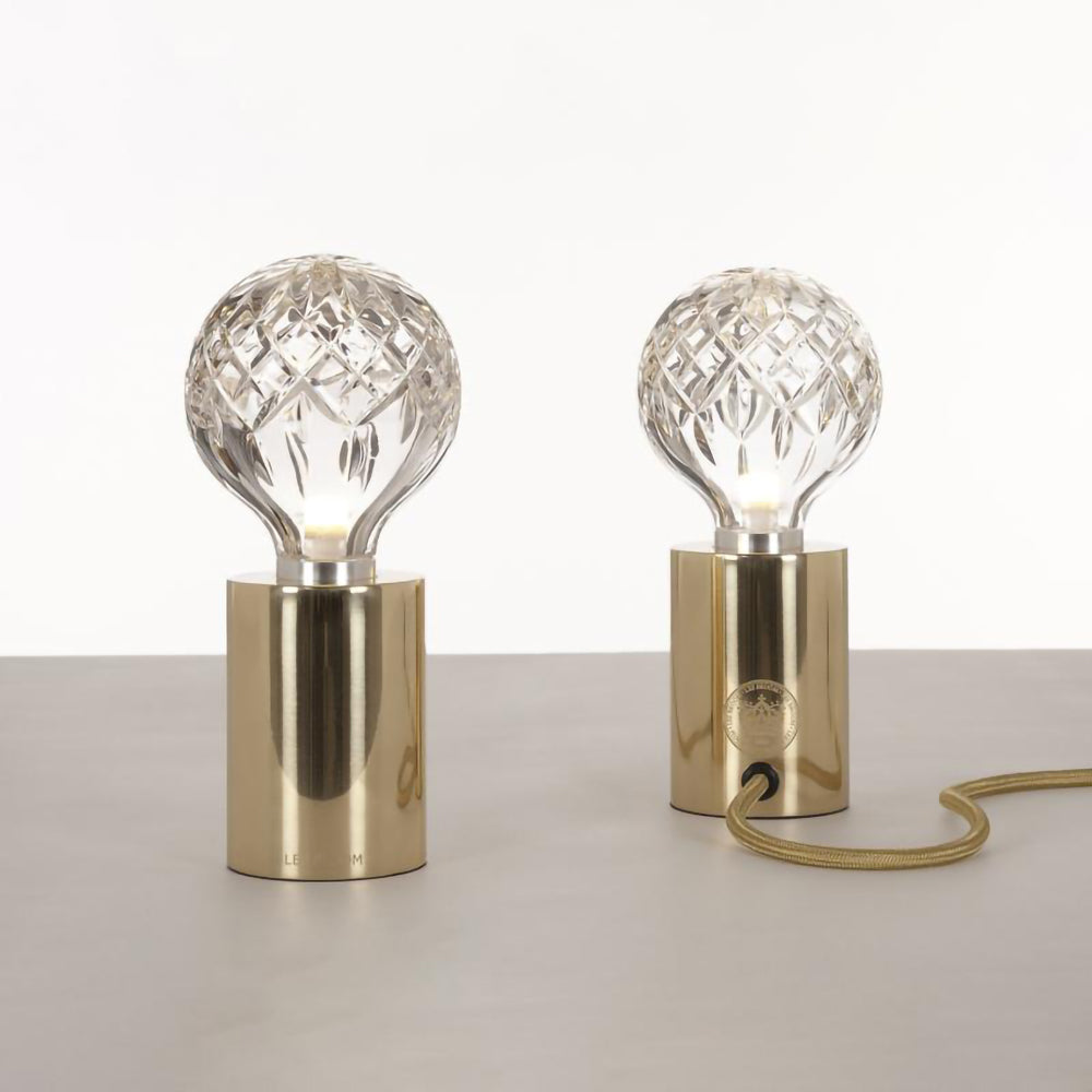 ASTON CRYSTAL ORB TABLE LANTERN