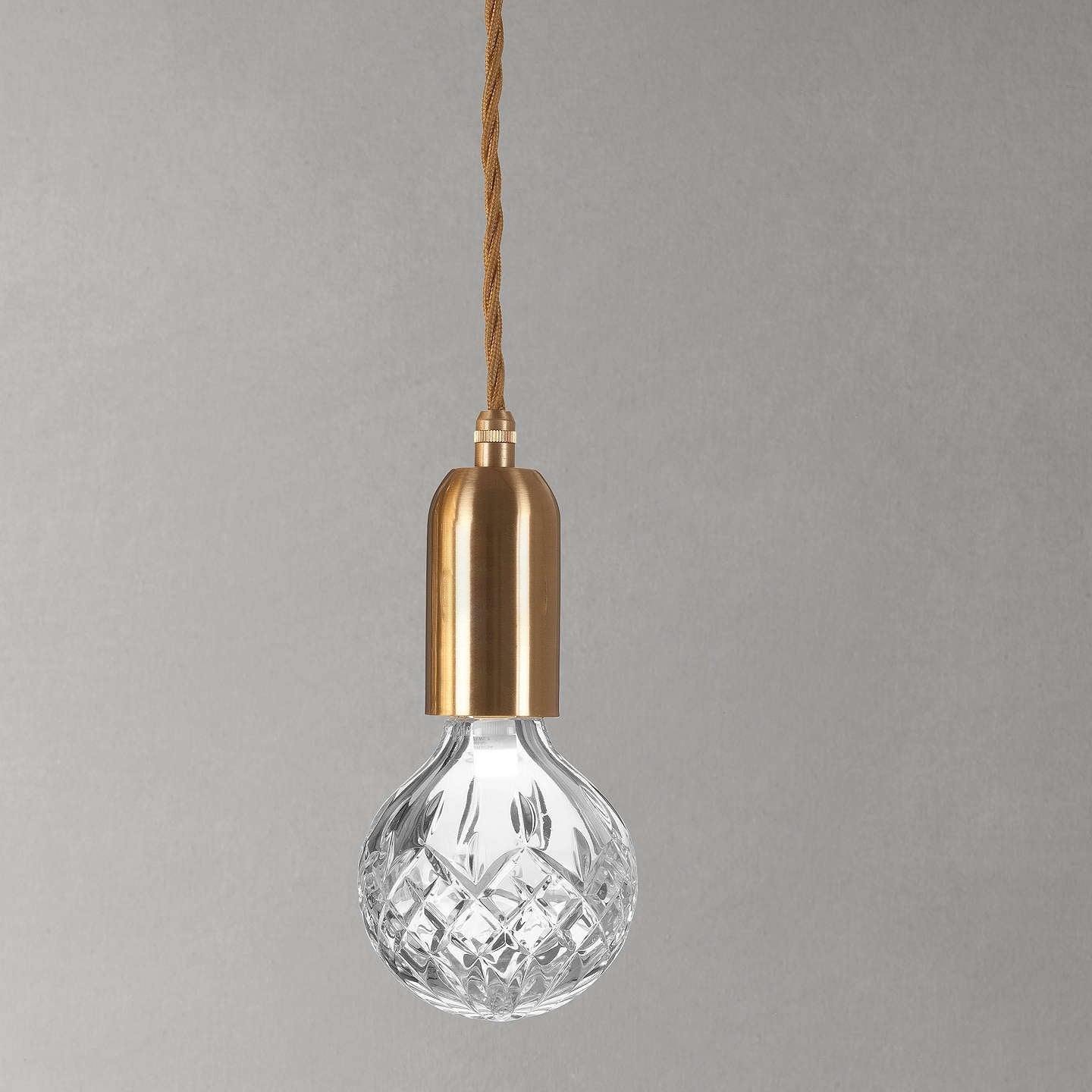 WINTHROP CRYSTAL GLOBE HANGING LAMP
