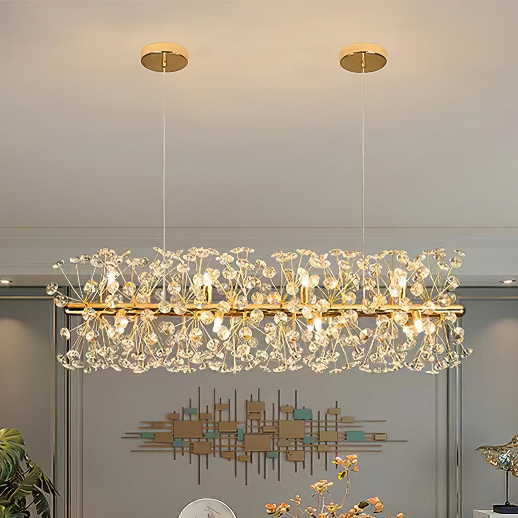 FIRECRACKER CRYSTAL CEILING LANTERN