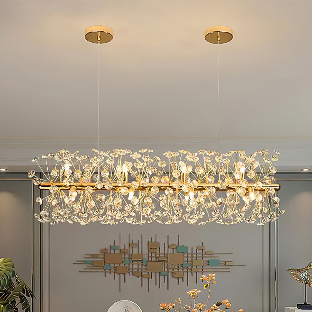 FIRECRACKER CRYSTAL CEILING LANTERN