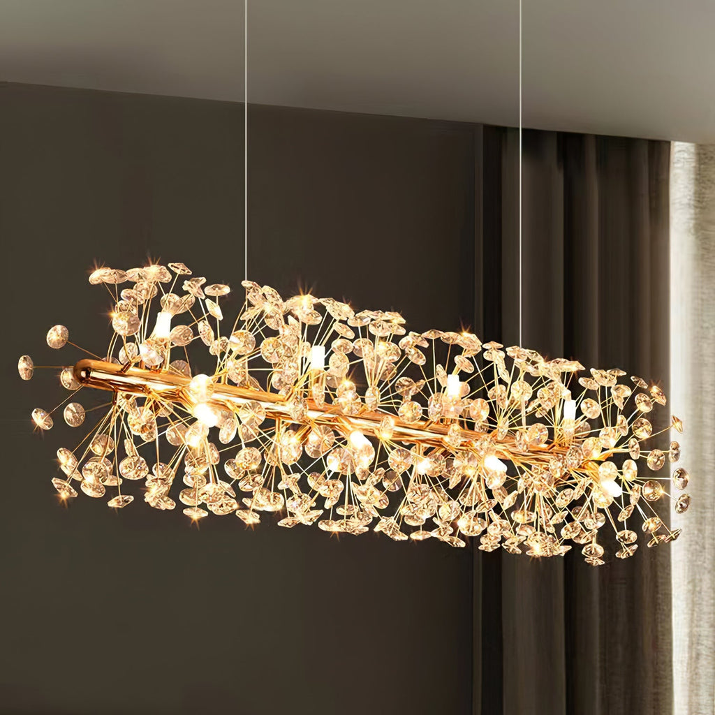FIRECRACKER CRYSTAL CEILING LANTERN