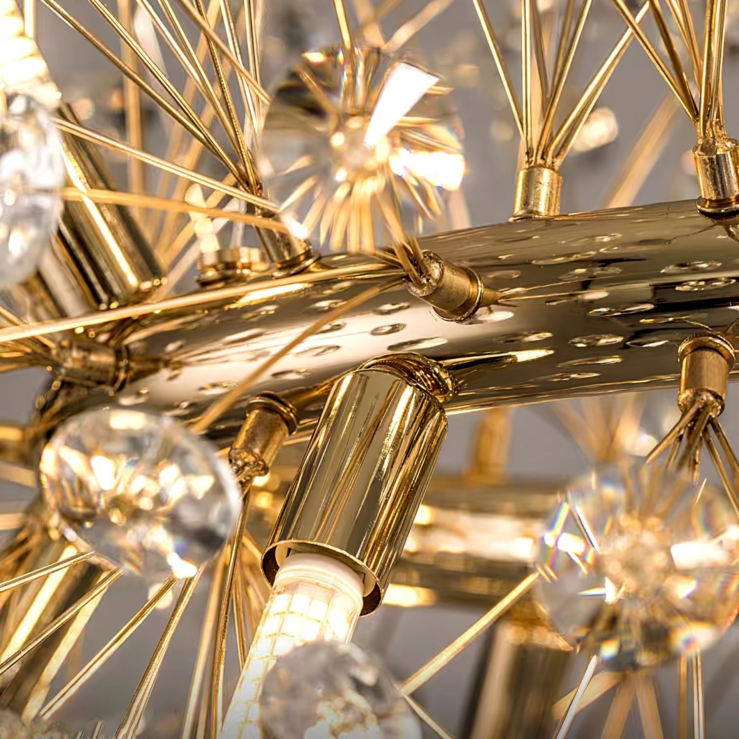 FIRECRACKER CRYSTAL CEILING LANTERN
