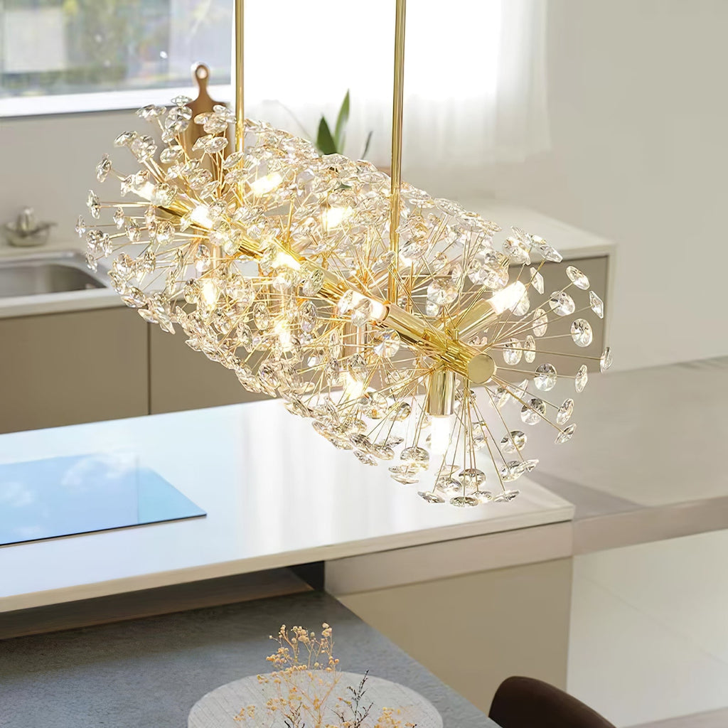 FIRECRACKER CRYSTAL CEILING LANTERN