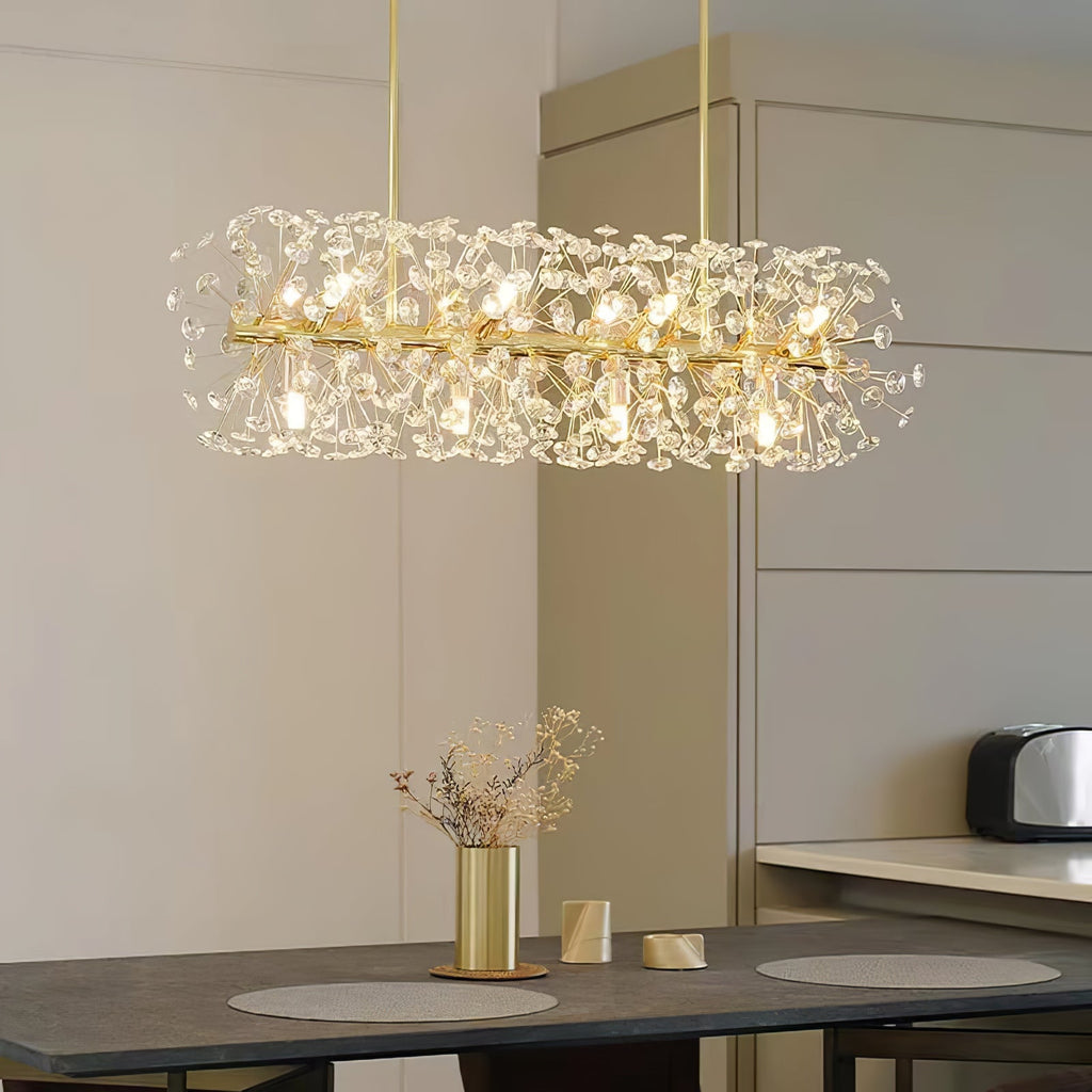 FIRECRACKER CRYSTAL CEILING LANTERN