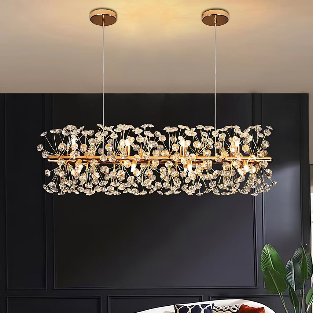 FIRECRACKER CRYSTAL CEILING LANTERN