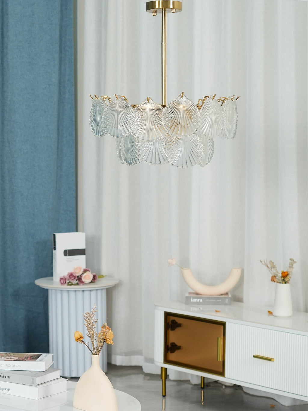 MARISOL SHELL-ENCASED LUMINARY