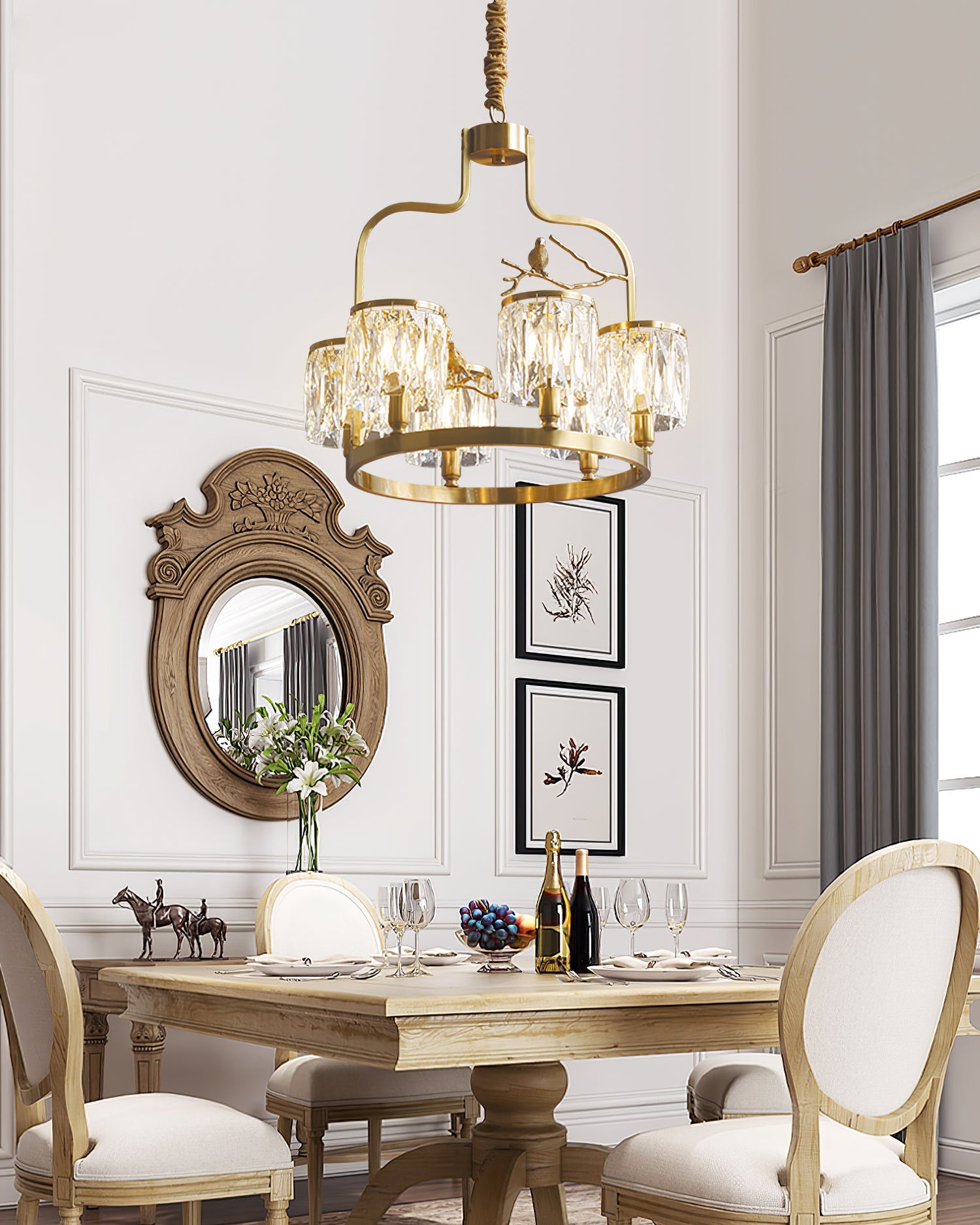 AVIAN CRYSTAL LUMINAIRE