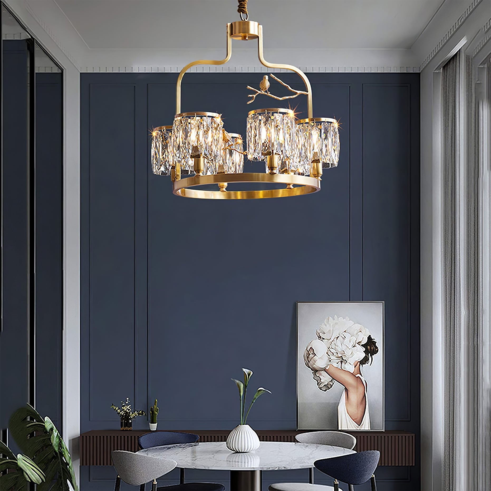 AVIAN CRYSTAL LUMINAIRE