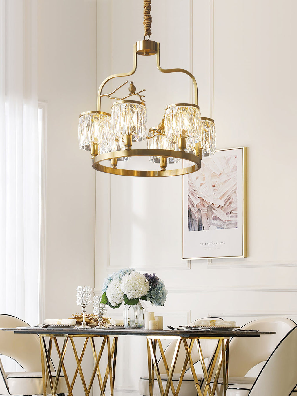 AVIAN CRYSTAL LUMINAIRE