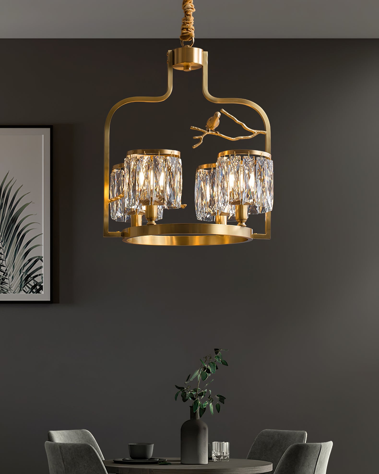 AVIAN CRYSTAL LUMINAIRE