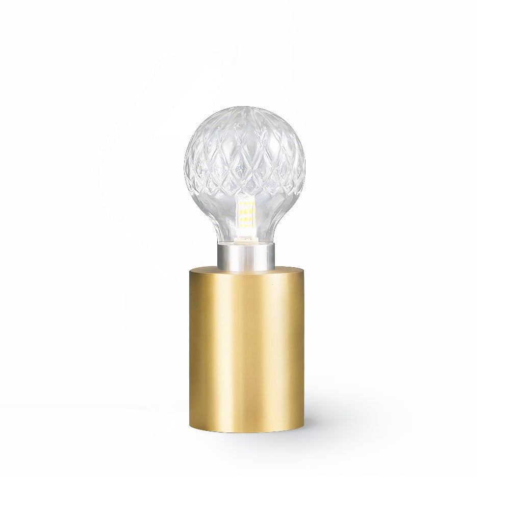 ASTON CRYSTAL ORB TABLE LANTERN