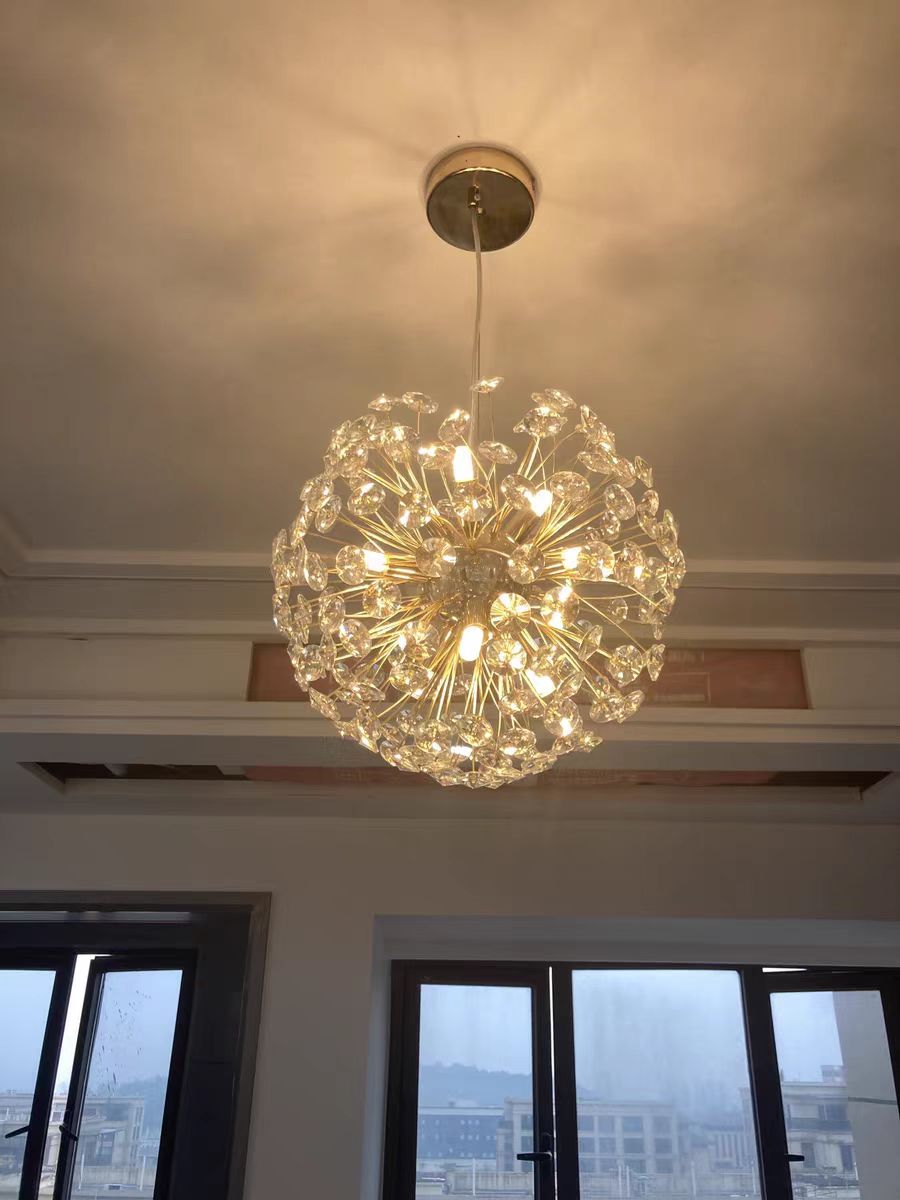 THISTLEFALL CRYSTAL LIGHTING ORB