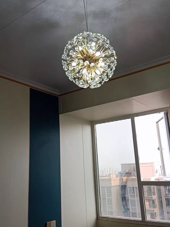 THISTLEFALL CRYSTAL LIGHTING ORB