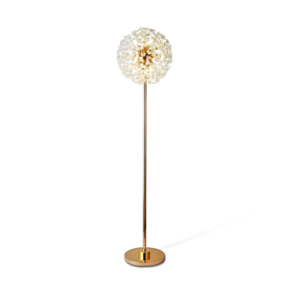 WINTHORPE CRYSTAL BLOOM FLOOR LANTERN