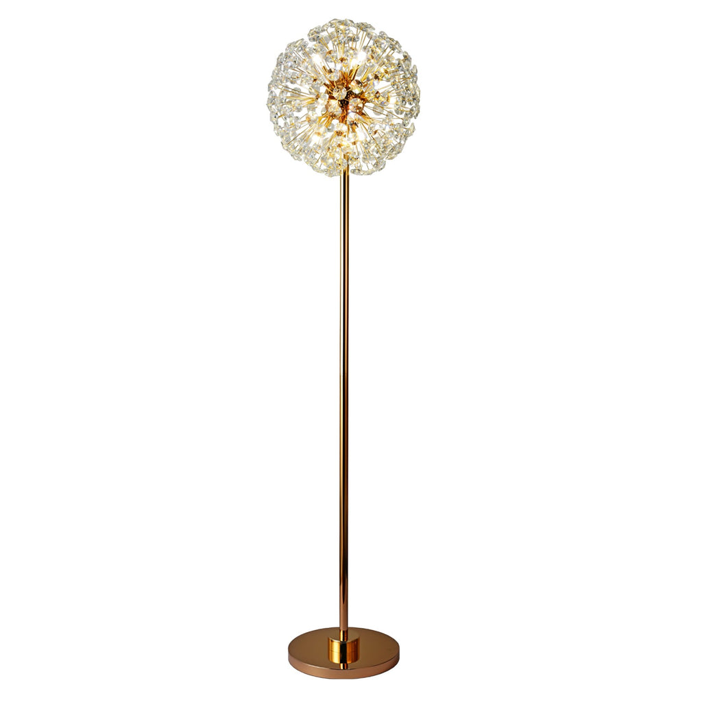 WINTHORPE CRYSTAL BLOOM FLOOR LANTERN