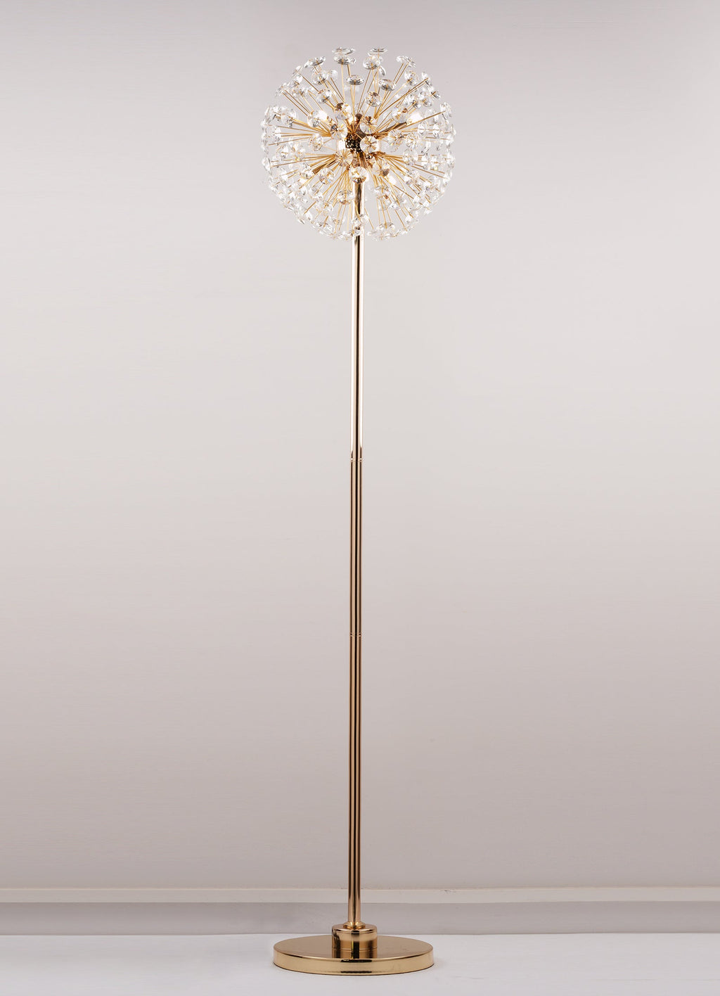 WINTHORPE CRYSTAL BLOOM FLOOR LANTERN