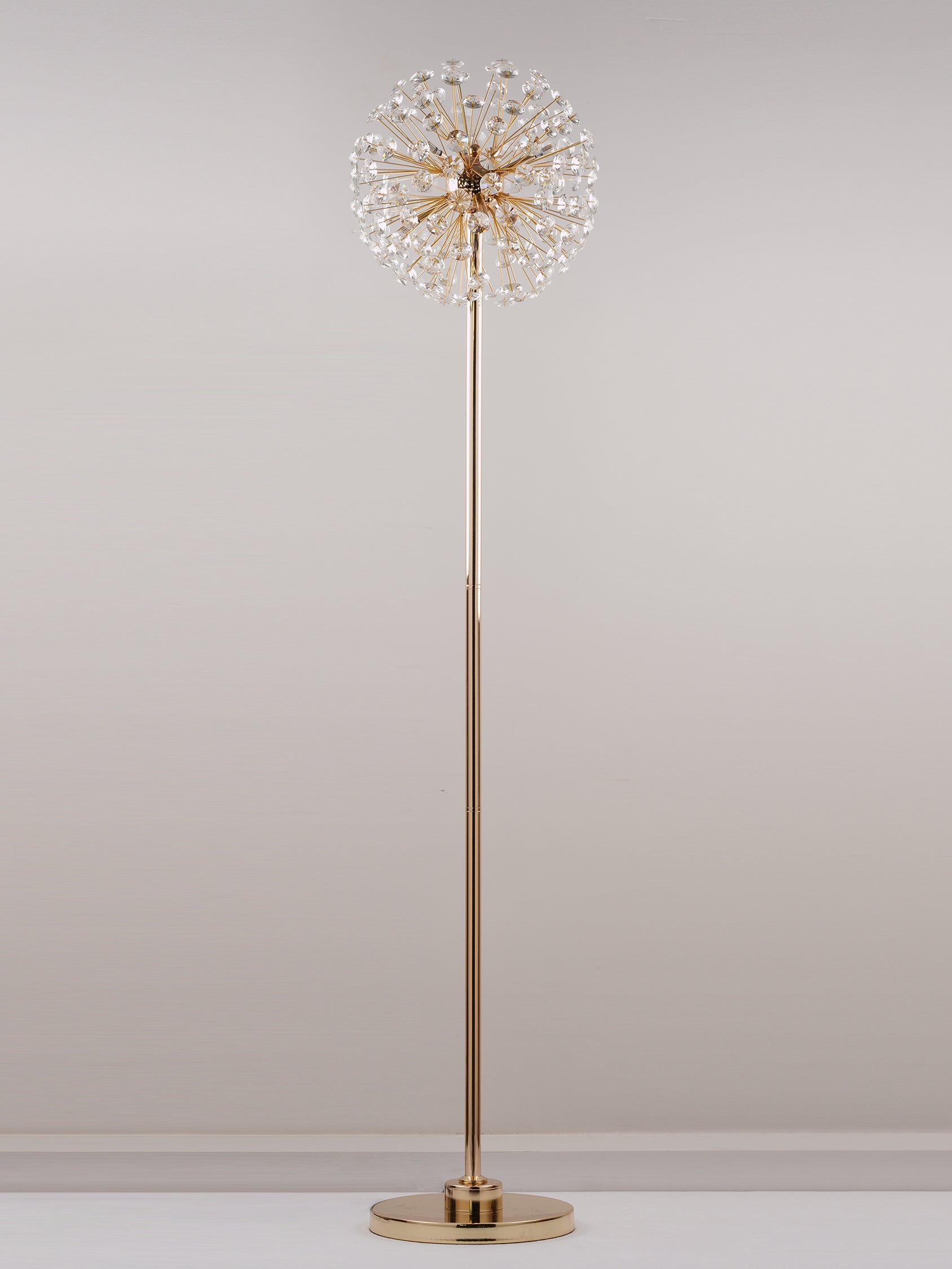 WINTHORPE CRYSTAL BLOOM FLOOR LANTERN