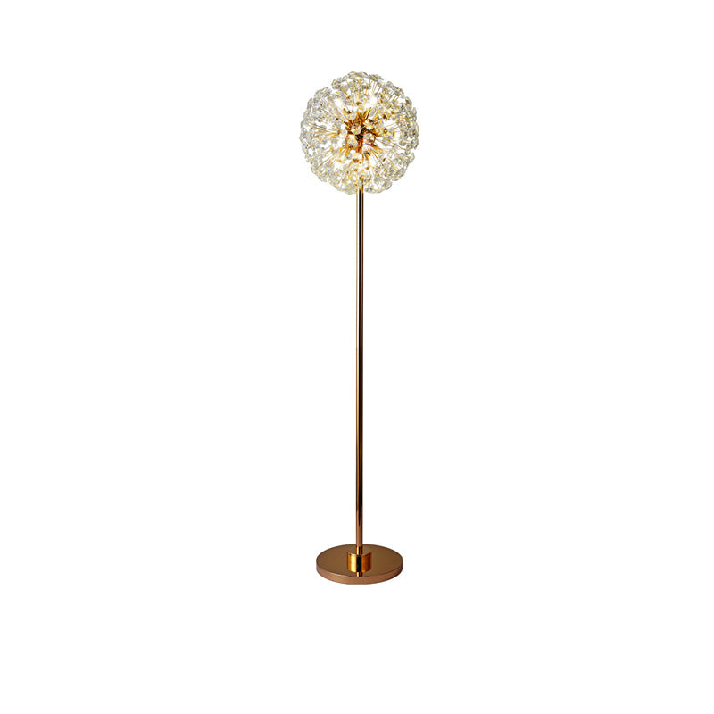 WINTHORPE CRYSTAL BLOOM FLOOR LANTERN