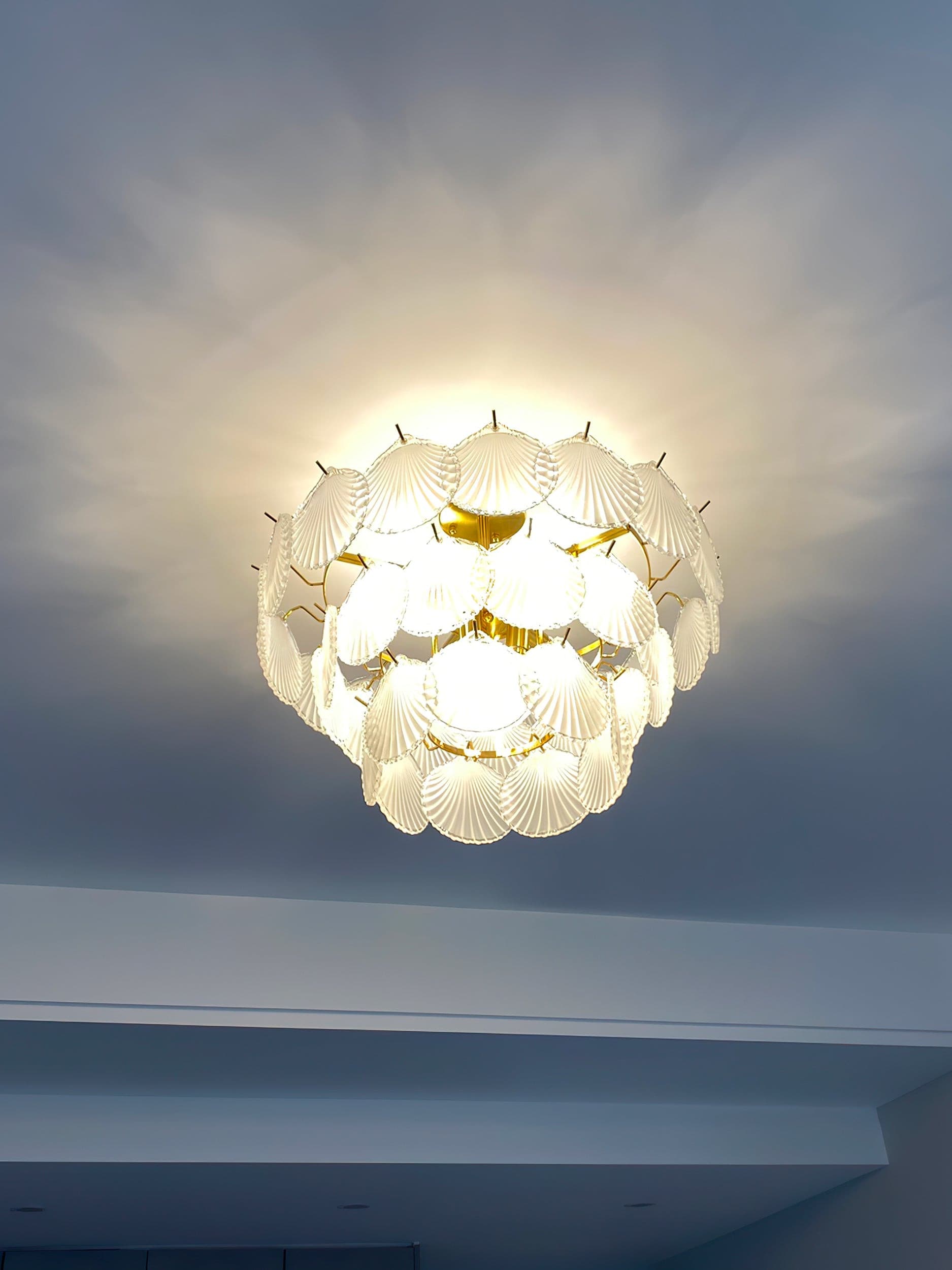 MARISOL SHELL-ENCASED LUMINARY