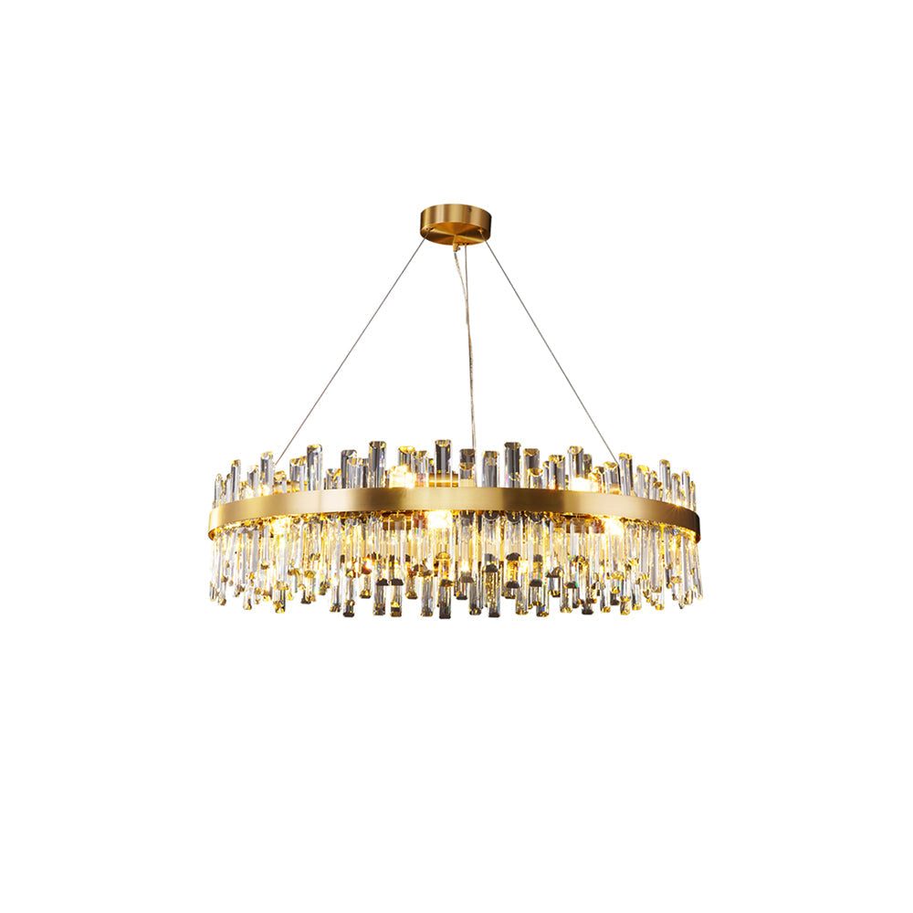 WINTERBOURNE CRYSTAL ORBILLION CHANDELIER