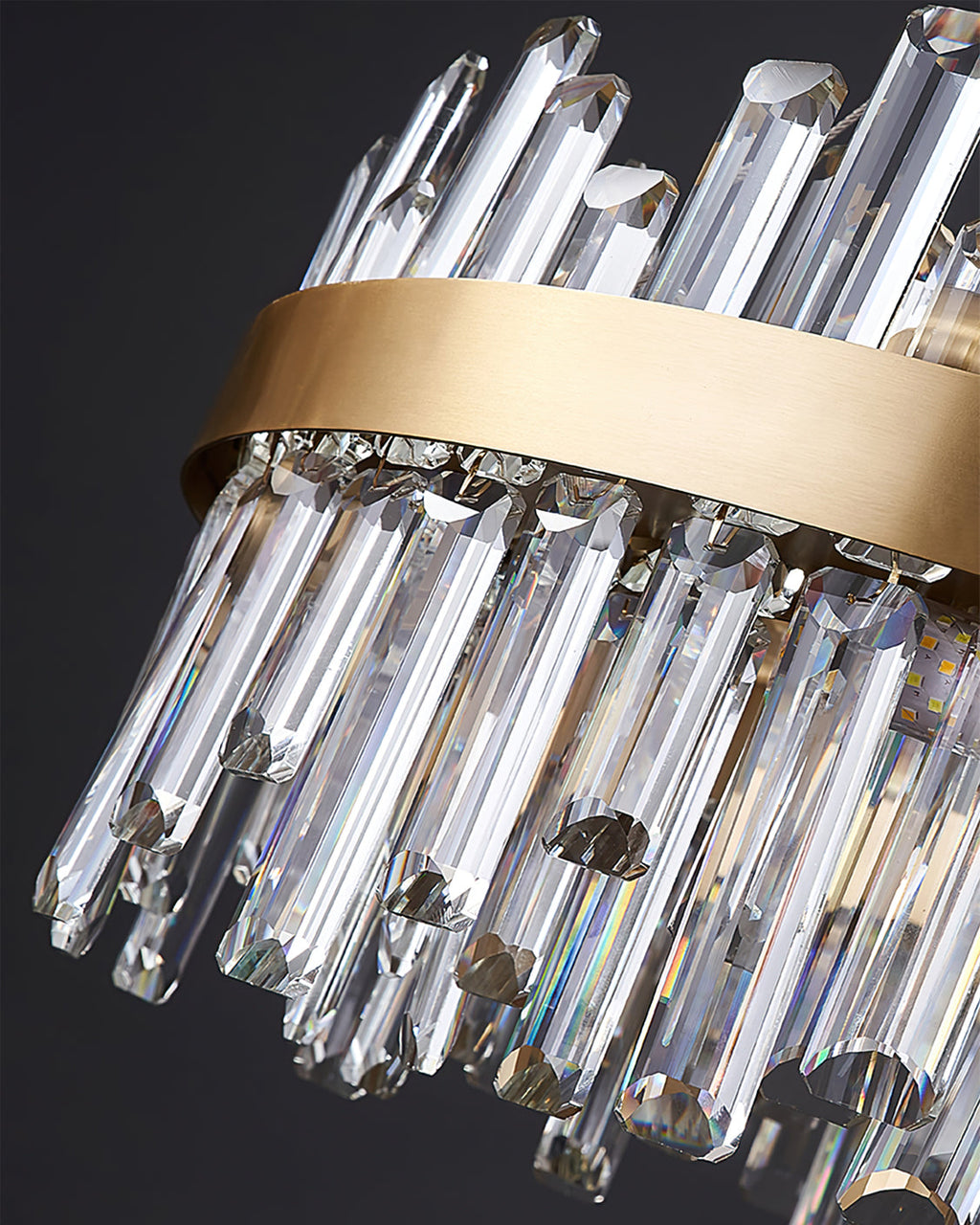 WINTERBOURNE CRYSTAL ORBILLION CHANDELIER