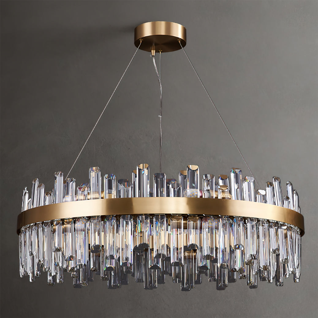 WINTERBOURNE CRYSTAL ORBILLION CHANDELIER