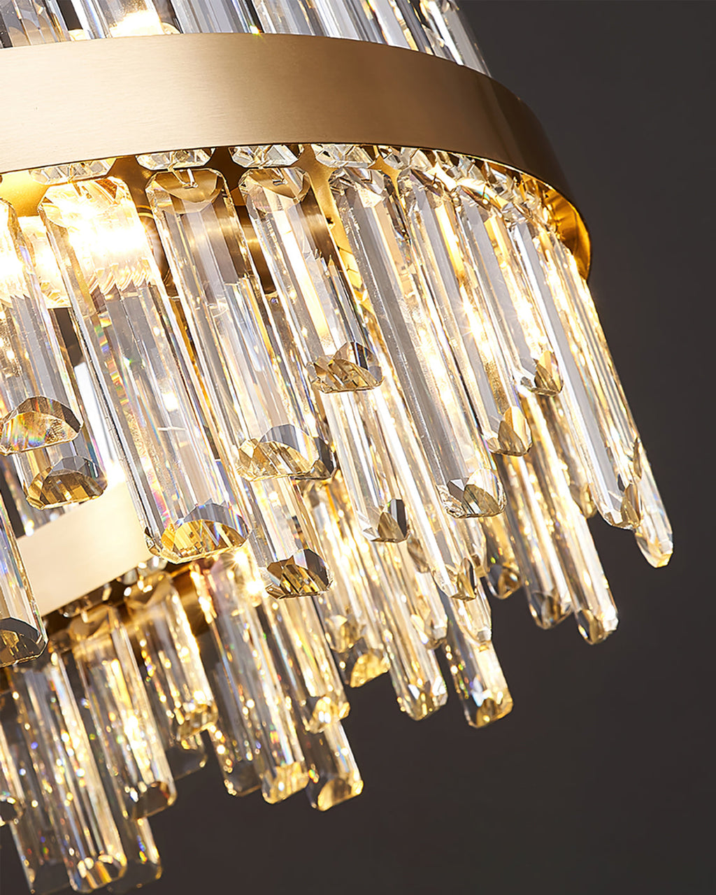 WINTERBOURNE CRYSTAL ORBILLION CHANDELIER