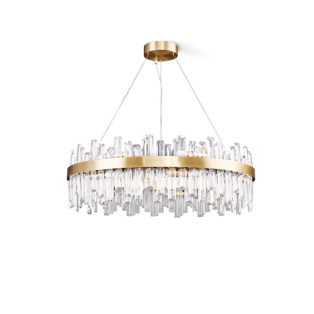 WINTERBOURNE CRYSTAL ORBILLION CHANDELIER