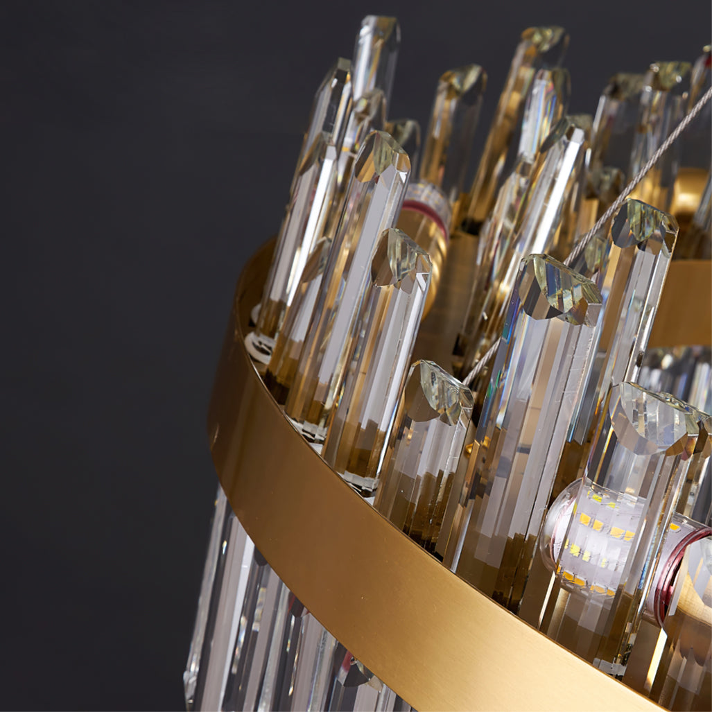 WINTERBOURNE CRYSTAL ORBILLION CHANDELIER