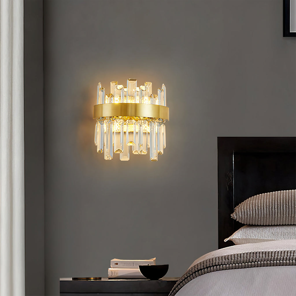 WINTERBOURNE CRYSTAL RAY WALL SCONCE