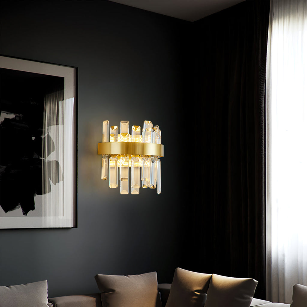 WINTERBOURNE CRYSTAL RAY WALL SCONCE