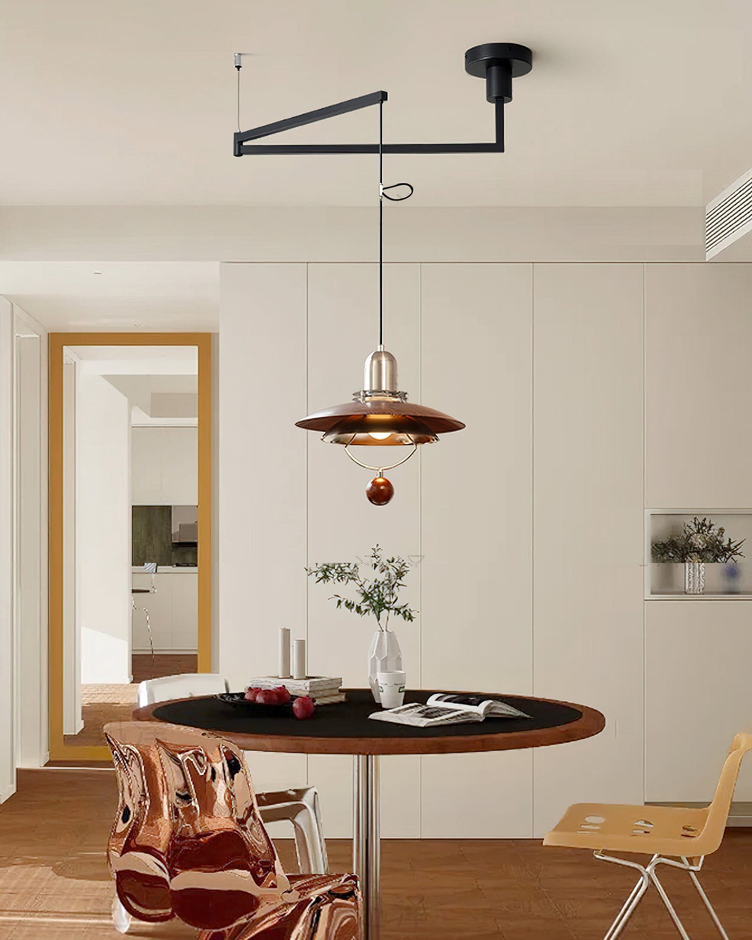 RAVENHALL ADJUSTABLE SWINGING LIGHT PENDANT