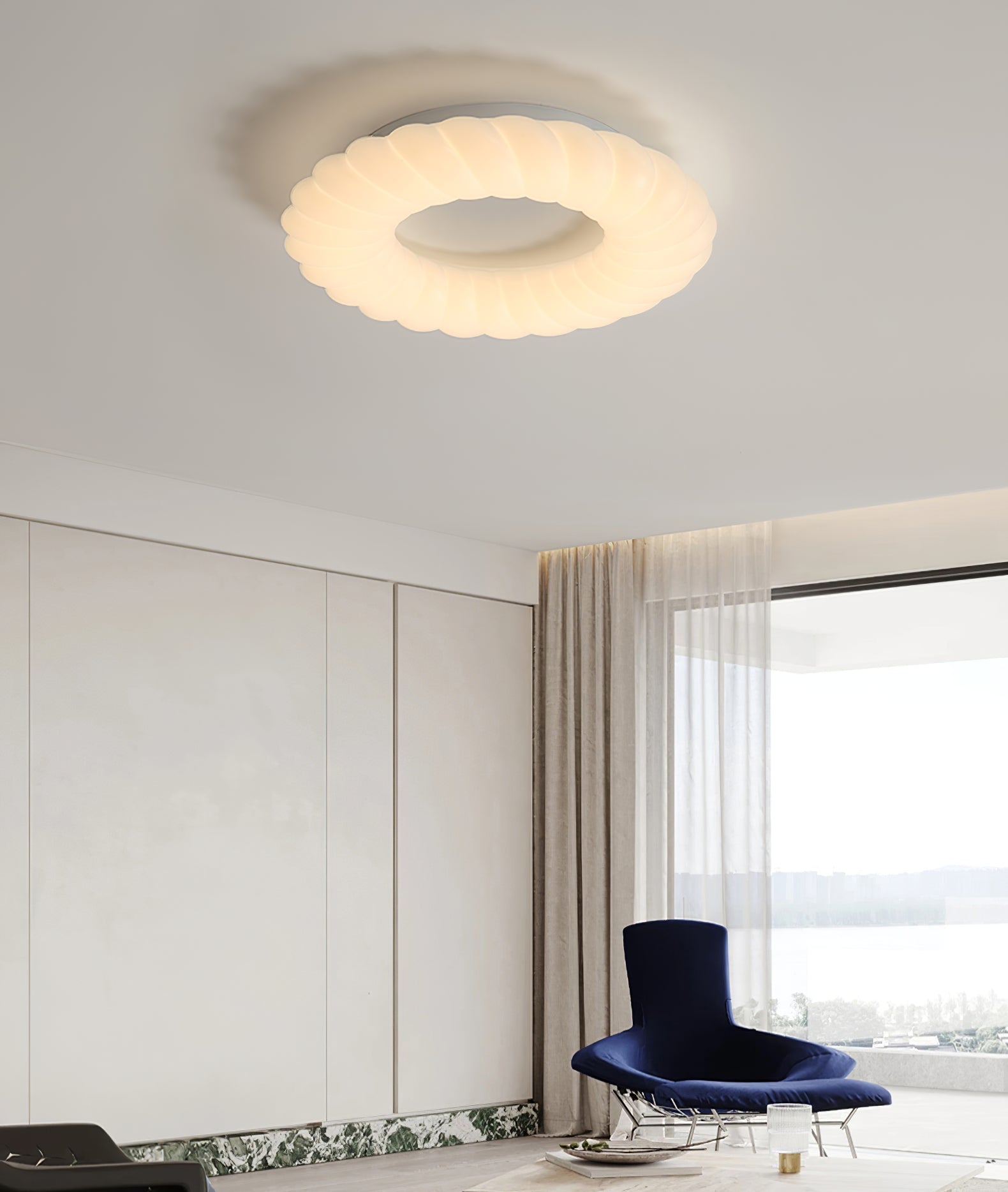 WHITBY CLOUD-SHAPED CEILING ILLUMINATOR