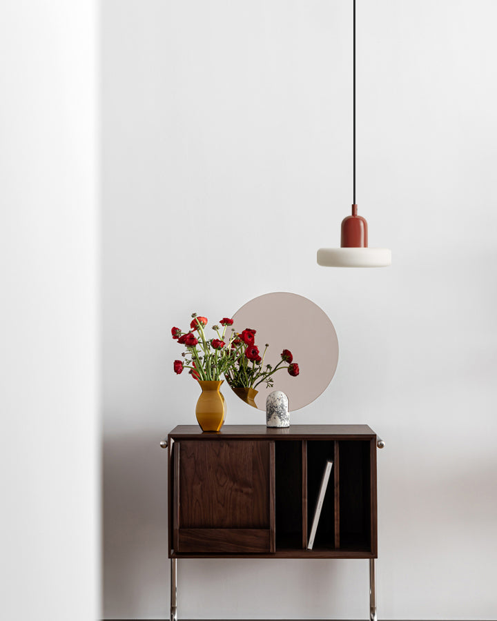WINTHROP TWISTED GLASS HANGING LANTERN