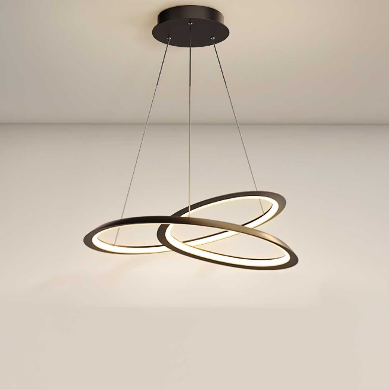 WINTHORPE CURVILINEAR LED HANGING LIGHT