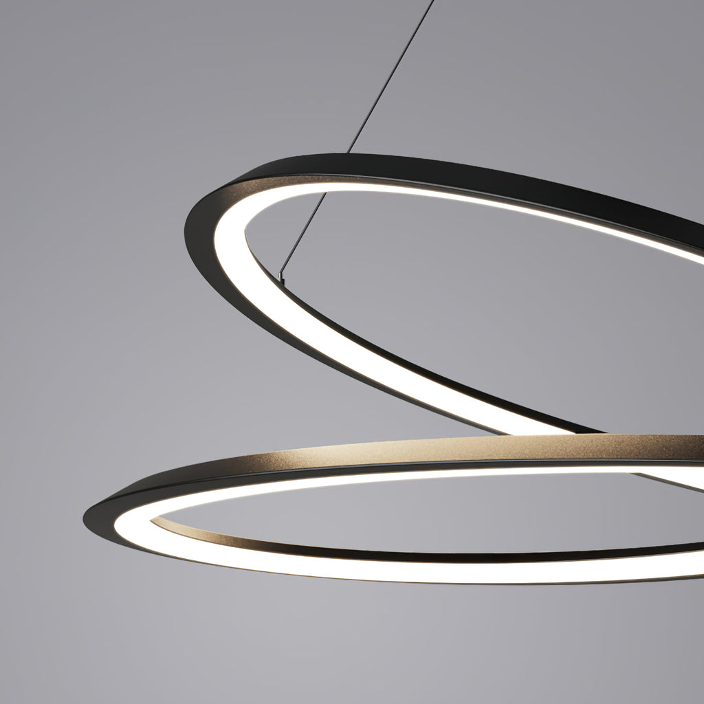 WINTHORPE CURVILINEAR LED HANGING LIGHT