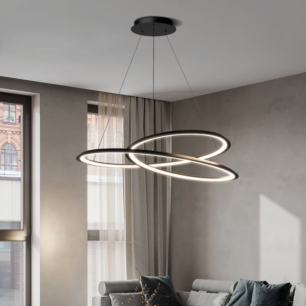 WINTHORPE CURVILINEAR LED HANGING LIGHT