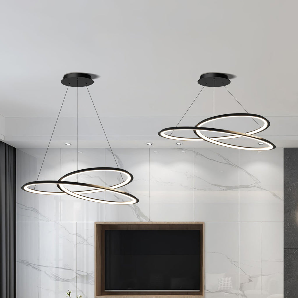 WINTHORPE CURVILINEAR LED HANGING LIGHT