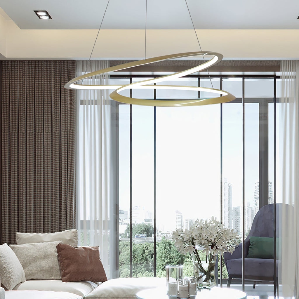 WINTHORPE CURVILINEAR LED HANGING LIGHT