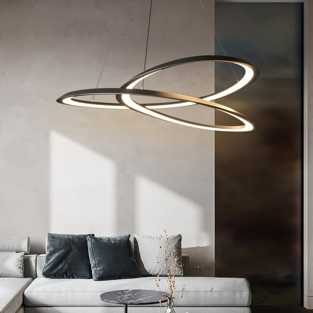 WINTHORPE CURVILINEAR LED HANGING LIGHT