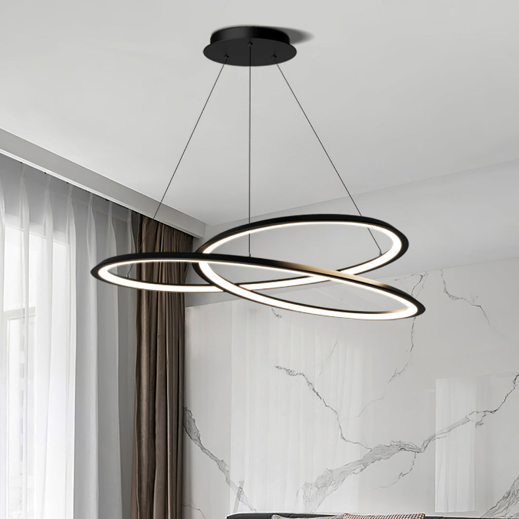 WINTHORPE CURVILINEAR LED HANGING LIGHT