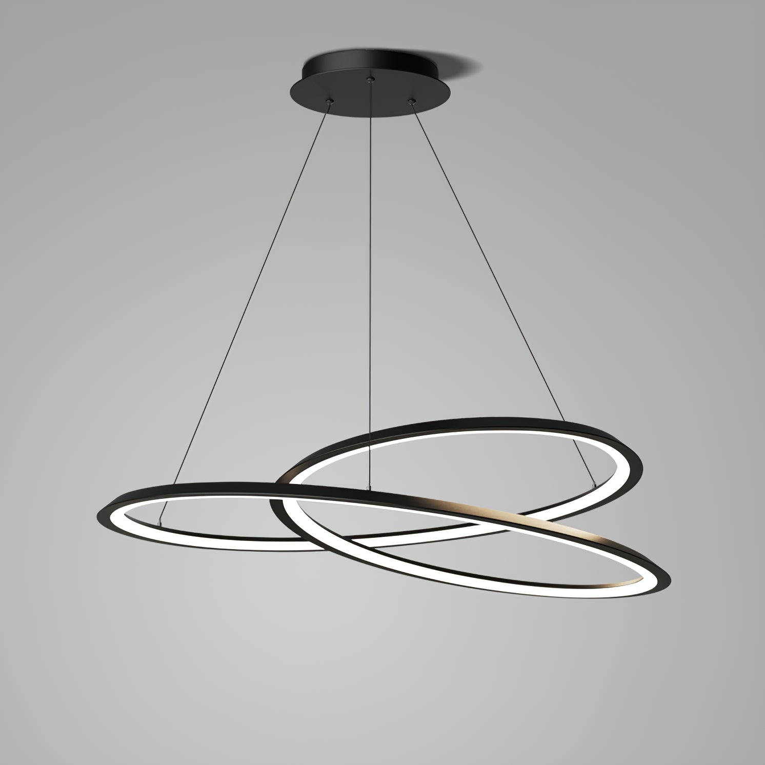 WINTHORPE CURVILINEAR LED HANGING LIGHT