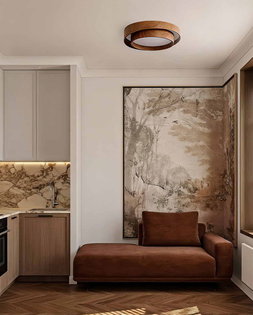 WINTHROP LUMINOUS ORB CEILING LIGHT