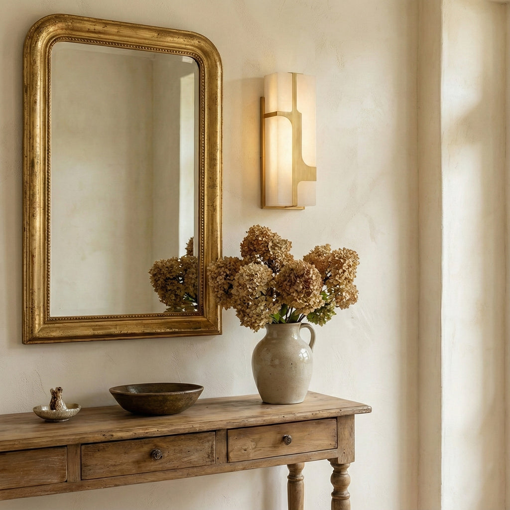 FENWICK IVORY HUE WALL SCONCE