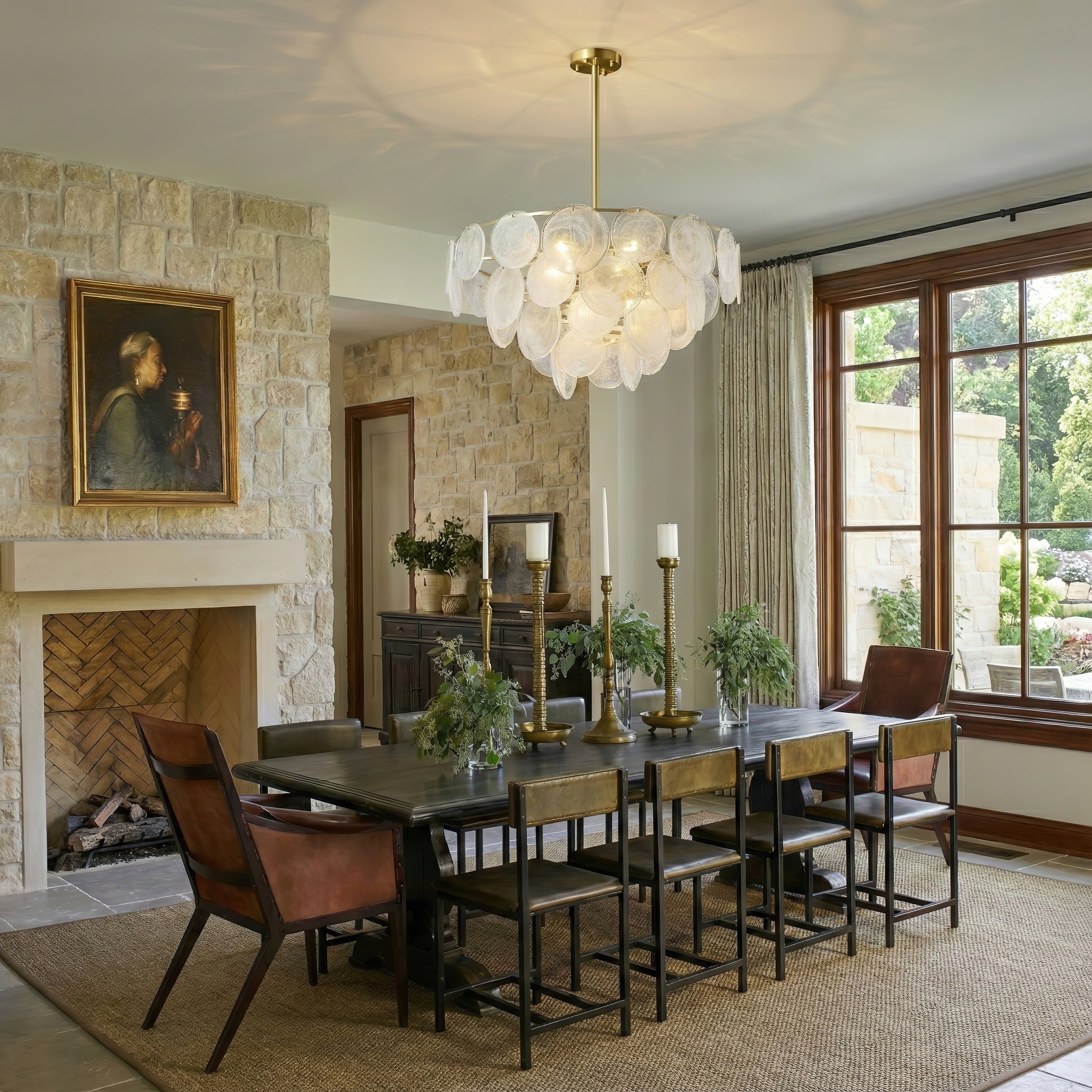 VANDERBILT CRYSTAL RAIN CHANDELIER