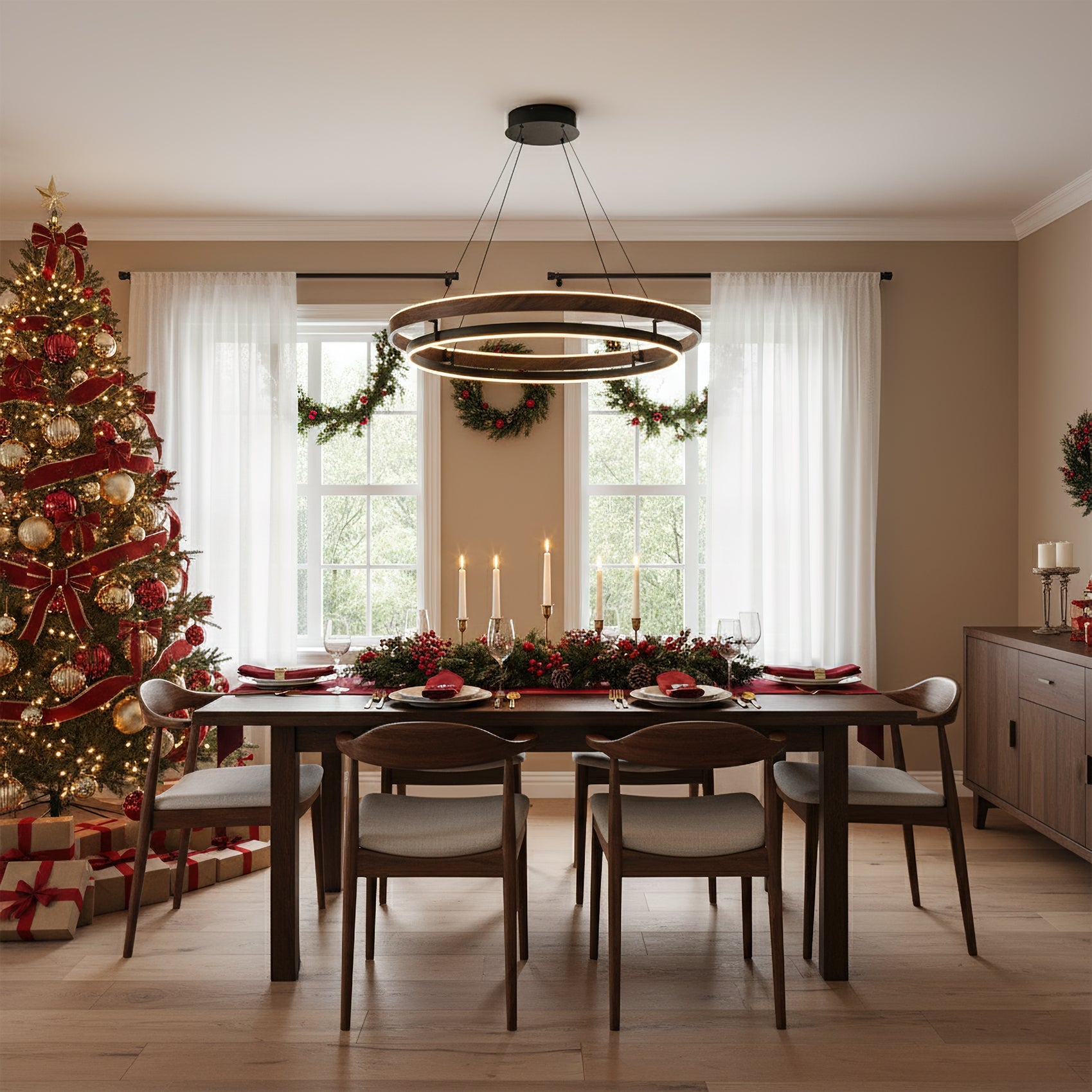 WINTERBOURNE CRYSTAL DROPLET CHANDELIER